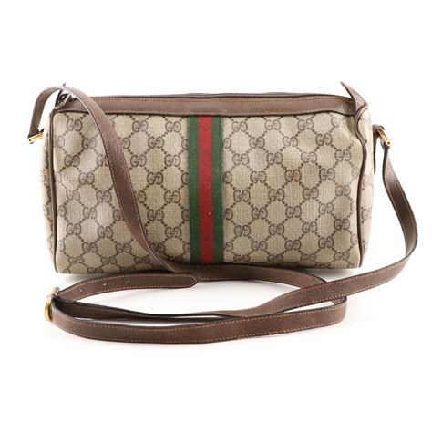 gucci canvas crossbody bag|gucci accessory collection crossbody.